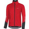 GORE Wear C5 Giacca da ciclismo per uomo GORE-TEX, S, Rosso/Nero