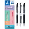 Pilot Progrex - Matita meccanica BeGreen, 71% riciclata, fusto nero, punta 0,5 mm, confezione da 3 pezzi