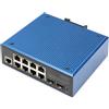 Digitus Switch di rete Digitus industriale 8+2 porte L2 gestite Gigabit Ethernet PoE [DN-651157]