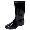 JOMIX Stivali da Pioggia Donna Gomma Impermeabili Antiscivolo Alti Scarpe da Giardino Comode Pulire e Resistenti Stivaletti Galosce per Outdoor Lavoro Pesca (WRB255105, Nero, 37 EU)