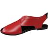 Generic Sandali da donna in pelle, vestibilità larga, con punta chiusa, sandali con cinturino posteriore, traspiranti, scarpe da passeggio leggere e comode, antiscivolo, sandali casual morbidi per l'estate