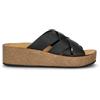 Frau 60M0, Ciabatta da Donna in Pelle con Fondo Platform Anatomico