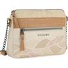 Lois - Stijlvolle Schoudertas Ladies Klein praktische Handtas Signore voor werk en vrije tijd elegante Signore Tas moderno Crossbody Bag Ladies., Beige, Taille unique, Sacchetto