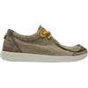 Satorisan - Kwahu Canvas Vintage - Mocassini Wallabee Uomo - Mocassini Pelle e Tessuto Sostenibili, Confortevoli e Durevole