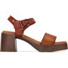 REFRESH - Sandali Donna Camel - Scarpe comode e versatili - Moda casual - Modello 17509702 (Misurare 40)