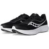 Saucony Scarpe da Corsa Cohesion 18 da Uomo, Nero/Bianco, 44 EU