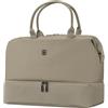 WENGER Borsa da Viaggio, Weekender con Scomparto per Laptop fino a 13 Pollici, Bagaglio a Mano con Aggancio per Trolley, Travel Bag, Viaggi, Donna/Uomo, Beige