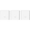 Tenda EX3-3 Sistema Mesh Wi-Fi 6 AX1500 Dual-Band 2.4 GHz 5 GHz copertura 300 m² 3 unita' colore Bianco