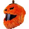 Generico Copricasco Moto Halloween Protezione in morbido peluche a di Halloween per | Coperture da Casco Scudo elmetto rigido per adulti, sci, ciclismo, outdoor, festa invernale, decorazione