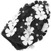 POPETPOP Cuffie Donna Vintage per Nuoto Design 3d a Petali Floreali, in Nailon, Perfette per Festa Estiva e Protezione con Falda