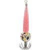 Baxnore Gancio leggero con esca per pesci, basso consumo energetico, LED, da pesca luminoso per acque profonde, per la pesca (Rosa)