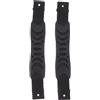 SOLUSTRE 2 Pezzi Maniglia per Trasporto Kayak Nera in Nylon e PVC | Cinghie Laterali per Canoe e Kayak, Montaggio Rapido, Uso Outdoor Acquatico