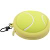 PHENOFICE Portafoglio Tennis in Silicone con Zip, Mini Portafoglio Sportivo, Organizer per Monete e Chiavi, Leggero e Portatile, per di Tennis
