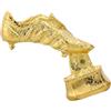 WRITWAA Mini Statuetta Calcio, Scarpa Dorata Mini, Lega, Decorazione, Portachiavi, per Appassionati di Calcio, Collezione Personale, Cerimonia Premi Squadra