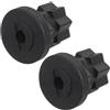 GETAJGHSD Adattatore Base di Montaggio per Fotocamera da Kayak in Plastica Nero 2 Pezzi Sgancio Rapido Compatibile per Barca e Canoa