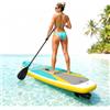 richigblosmum SUP Gonfiabile con Assistenza alla Navigazione per Lago e Mare 500W10A
