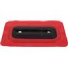 EXQUIMEUBLE Supporto e Adattatore per Pinna da Paddle Board in PVC con Staffa di Montaggio, Protezione Contro la Corrosione Marina, Compatibile con Tavole Gonfiabili Rosso