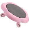 Warmhm Disco per Allenamento Addominale a Cinque Ruote Rosa in Plastica | Forma a Fiore, Uso Domestico, Design Stabile, per Esercizi Core e Sculpting Addominale