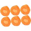 Beatifufu 6 Pezzi Copricasco da Rugby Elasticizzati Arancioni Copricaschi Resistenti all Acqua per Allenamento e Partite Protezione Testa Pratica Sportiva