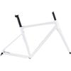 AYBDSJNWSF C6 Telaio da strada in alluminio ultraleggero Cilindro freno a disco Asse 12 * 142mm + Anteriore in fibra di carbonio 700 25c 41 cm / 45 48 51 54(WHITE,51cm)