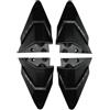 Generic for Teverun Blade Mini PRO Copertura della Luce del Ponte for Ultra DDeck Colore Nero E-Scooter Parte(1Set Light Cover)