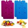 KARELLS Elementi Refrigeranti,Ghiaccio per Borsa per Frigo,Freeze Board,4 Borsa Frigo da 200 ml Riutilizzabili,Mattonelle Refrigeranti,per i Viaggi e Il Campeggio,Mantenere Freddi cibi e Bevande