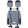 TISHITA Pilates Reformer Letto Fitness Macchina Allenamento Attrezzo Carrello Lettino Funzione Modalità Multiple Resistenza Elastica Regolabile Materiale