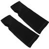 SHINEOFI Manicotti Nylon in Pallavolo e Nero Donna Compressione per Spandex Design Lunghezza Estesa Protezione Confortevole per Allenamento Sportivo Avambraccio