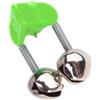 Angoily Campane per Canna da Pesca a Doppio Allarme Clip-on Verde | Plastica e Lega, Accessorio per Uscite Notturne e Riva al Fiume, Fissaggio Stabile Sul Cimino
