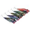 PRETYZOOM 5 Pezzi Esca Artificiale Topwater 8cm 12,4g Abs Pesci Bocca Grande | Effetto Realistico, per Acqua e Salata, Richiamo in Superficie Spruzzi