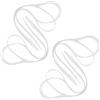 MAGICLULU 4 Pezzi Fascia per Occhiali da Sub, Fascia per Maschera Subacquea Regolabile in Silicone, per Immersione e Pesca Subacquea Professionale, Adulti