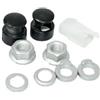 LUCKGRASP Kit di dadi di montaggio per motore M12 per bici elettrica con rondelle antipolvere per sostituzione motore mozzo Mid-Drive