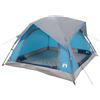 vidaXL Tent 4-persoons waterdicht blauw