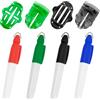 KEAHND Marcatura Liner Allineamento Tool Set per Golf,Allineamento per Golf con Pennarelli,Kit di 6 Marcatore Pallina da Golf, Golf Ball Marcatori Linea Disegno Strumento,Golf Allineamento Strumento