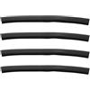 TEHAUX 4 Pezzi Protezione estremità Snowboard in Silicone Nero 35 Cm | Montaggio Semplice, Stabilità Migliorata, Assorbimento Urti, Include Ski Tip Guard e Tail Protector