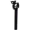 AYBDSJNWSF Reggisella con sospensione smorzante for bicicletta 27,2-33,9 mm Adattatore 350 argento nero(28 6 black)