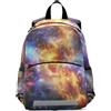 Linnyio Stelle Luminose Della Galassia Vibrante Cosmica Zainetto per L'asilo 3-8 Anni,Zaino Scolastico per Bambini e Bimbi Piccoli,Motivo Cartone Animato