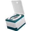 ULTECHNOVO Toilette Portatile Pieghevole Semplice per Viaggio e Auto | Pp e Pvc, Può Fungere da Sgabello o Cestino, Include Sacco Rifiuti in Plastica