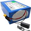 WSDAV Batteria al Litio da 72 V di Ricambio con Caricabatterie