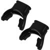 Healvian 2 Pezzi Boccaglio in Silicone Nero per Regolatore Subacqueo | Snorkeling e Immersioni, Design Ergonomico, Uso Igienico, Sostituzione per Accessori Sub