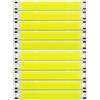 Borimend 10 strisce LED COB 3 V/3,7 V CC, 60 mm x 8 mm, 3 W, bianco, blu, rosso, per lampada da lavoro da bicicletta (fai da te)