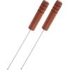 Amosfun 2 Pezzi Ago per Innesco per Carpe in Acciaio Inox, Strumento Pesca