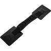 CANIGHT Maniglia per Kayak Antiscivolo in Nylon Nero 1 Pezzo | Tavole Gonfiabili e Surfboard, Uso su Fiumi e Kayak, Accessorio Multifunzione