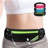Aikendo - Marsupio per correre, allenarsi e fare jogging, non rimbalza, per viaggiare, riporre i soldi, il cellulare, per iPhone XS max, iPhone 8 plus, nero, Taglia unica,