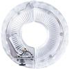 GATHINESS Luce per Bici Luce Ruota Bici 12 LED RGB Plastica 300mah Bianco Viti in Ferro per Ciclismo e Guida