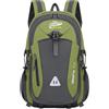 JynxtoyZeal Zaino Trekking 35 Litri Verde Impermeabile Zainetto Sportivo per Escursioni | Uomo Donna Zaino da Viaggio Grande Capacità Montagna Campeggio Scuola 47x23x31cm