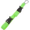 BRIGHTFUFU Snorkel Clip Replacement Clip Porta Pinne Subacquee, Cinghia Regolabile in Nylon Verde, per Fins e Maschera, per Diving e Sport Acquatici