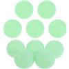 Healeved Palline da Ping Pong Luminose 40mm 10 Pezzi Palline da Ping Pong Glow in The Dark Bianco, Pp, Riutilizzabili, per Allenamento e Feste All'aperto