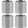 GATHINESS 4 Pezzi Ghiere per Biliardo in Acciaio Inox per Stecche da Gioco