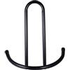 HAKIDZEL Cavalletto Bici Parcheggio Supporto Cavalletto Bici Ferro Nero Portatile per Parcheggio Indoor